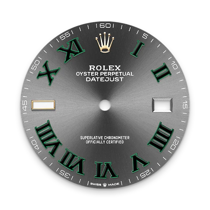 rolex M126333-0019   - Il quadrante ardesia