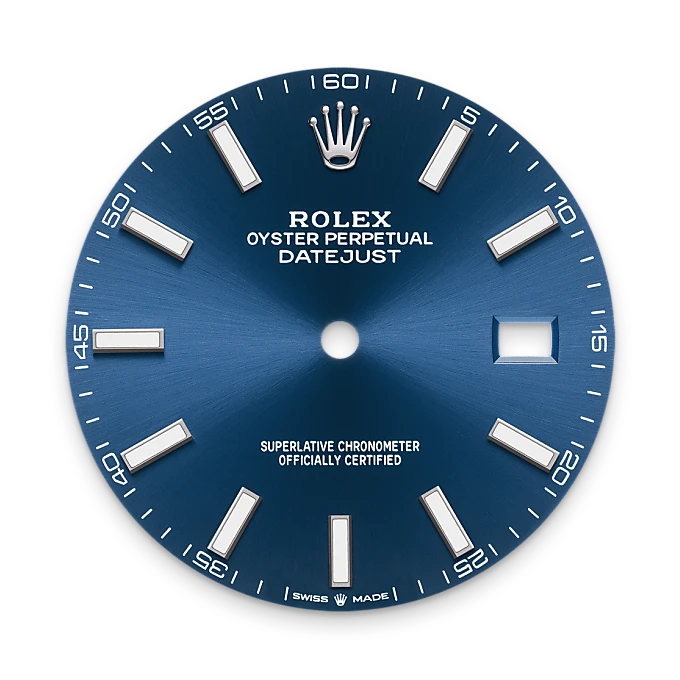 rolex M126334-0002   - Il quadrante blu vivo