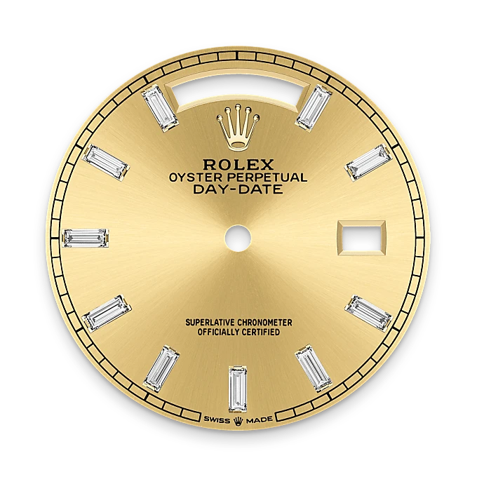 rolex M128398TBR-0037   - Il quadrante color champagne