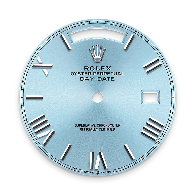 rolex M228236-0012   - Il quadrante blu ghiaccio